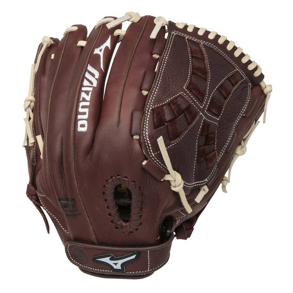 Mizuno Franchise Series Fastpitch 12.5" - Bayan Eldiven - Kahve Türkiye (ZLXCRM-980)